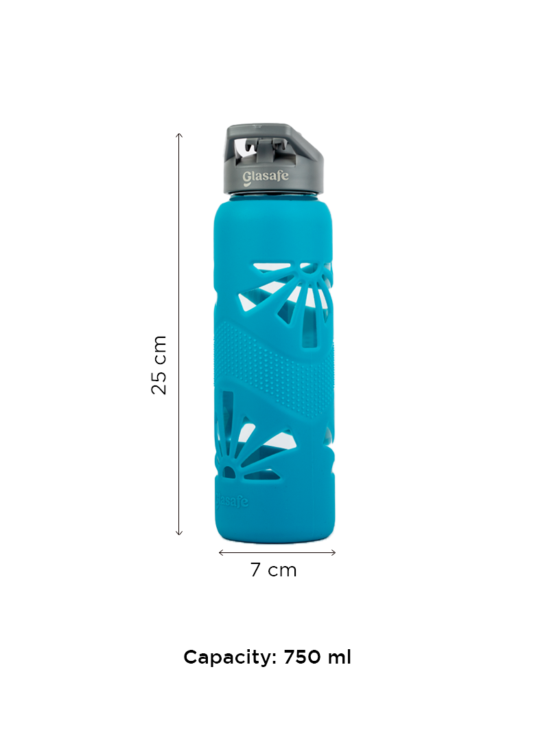 Glasafe Clear Grip 750ml - Tranquil Teal