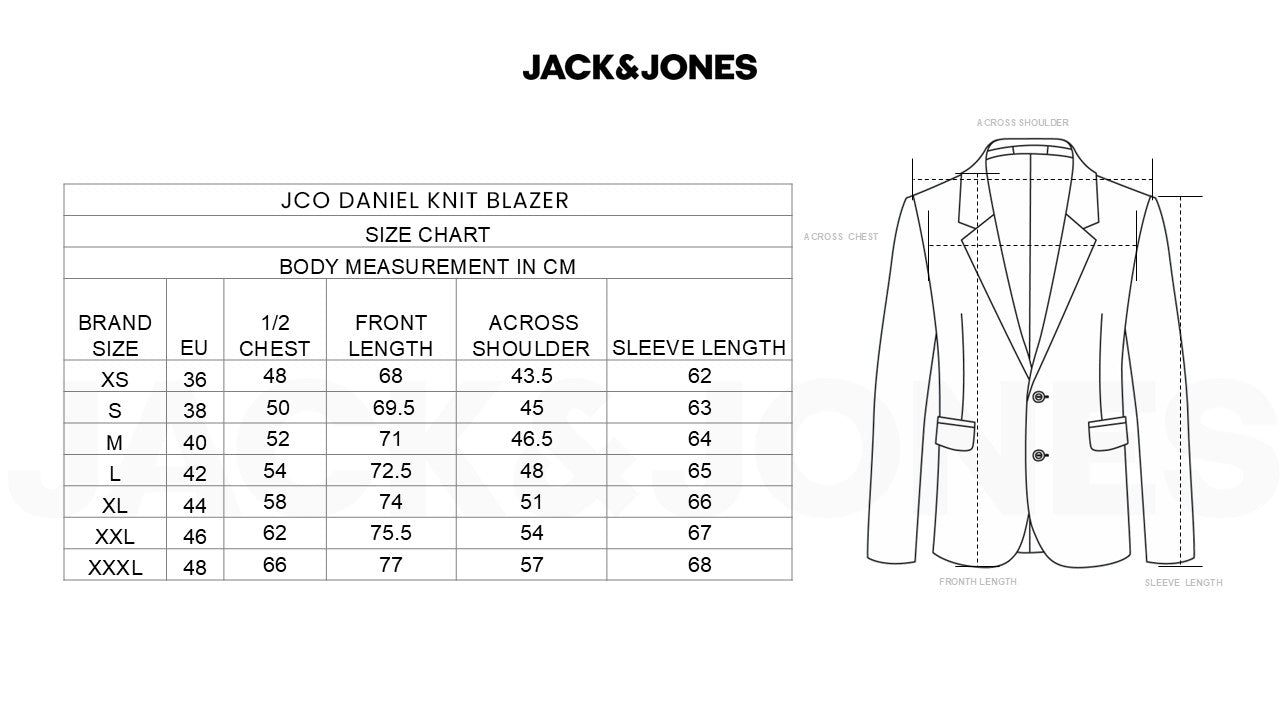 Jack&Jones Daniel Knit Blazer - Black