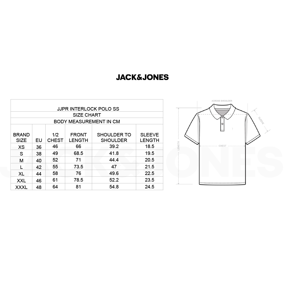 Jack&Jones - Interlock Polo - Teal Blue