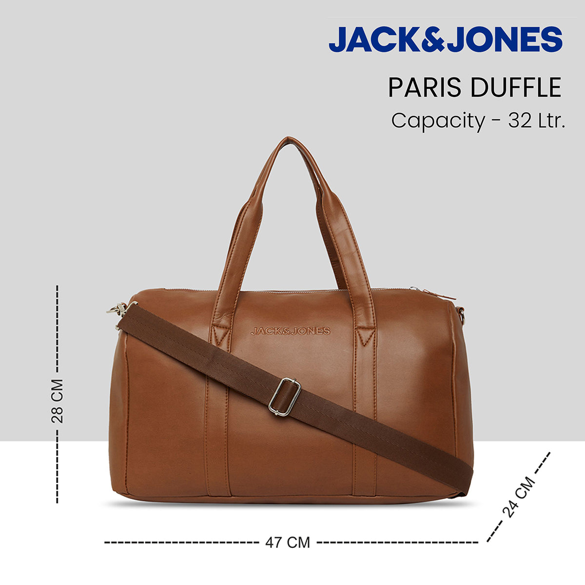 Jack&Jones Paris Duffle - Tan
