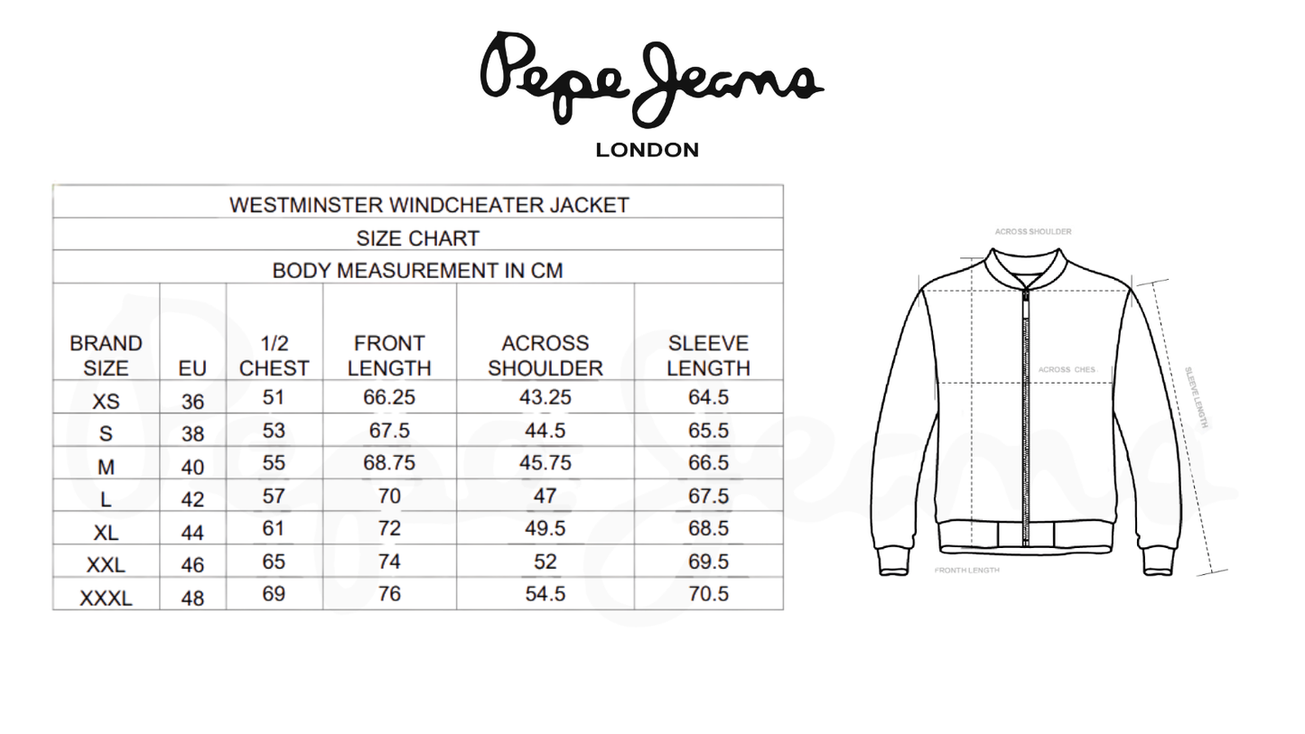 Pepe Jeans Westminster Windcheater Jacket - Black