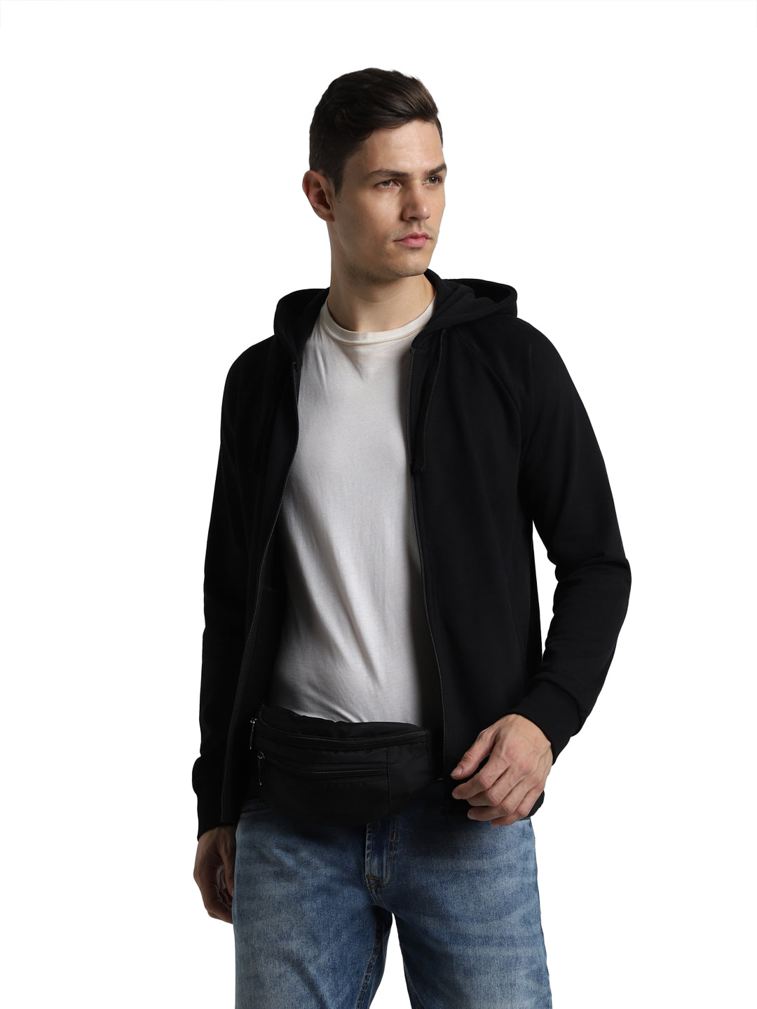 Jack&Jones Austin Hoodie Jacket - Black