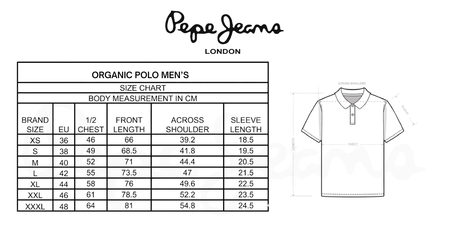 Pepe Jeans Organico Polo - Light Blue