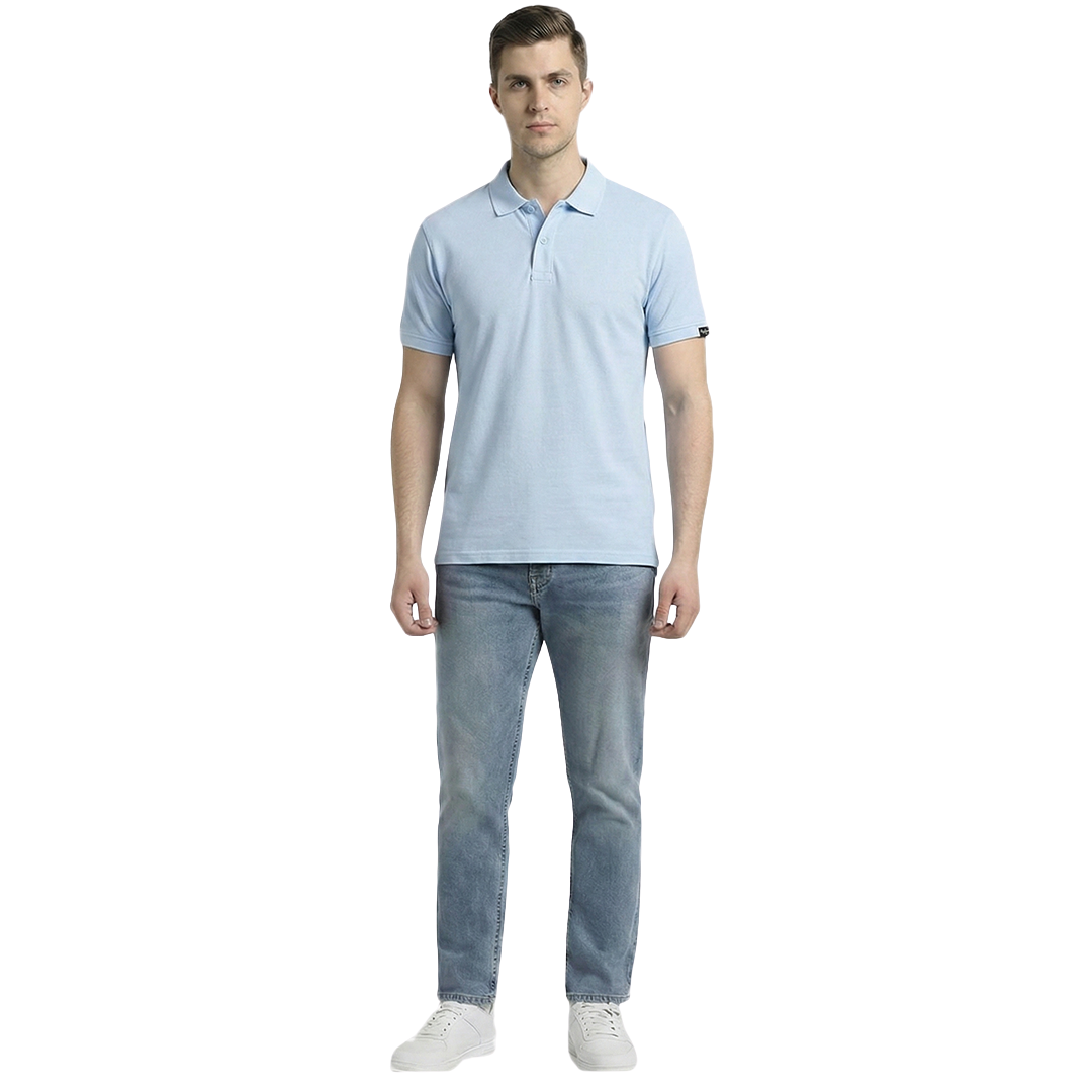 Pepe Jeans Organico Polo - Light Blue