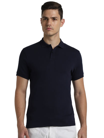 Jack&Jones - Interlock Polo - Navy Blue