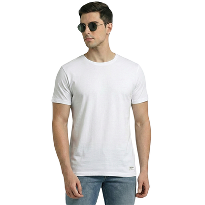 Pepe Jeans Ibiza Round Neck Tee - White