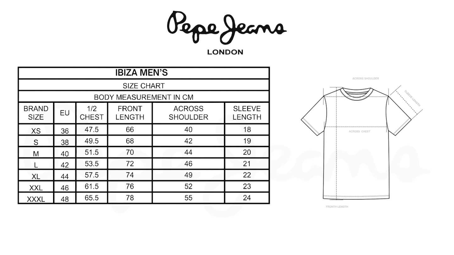 Pepe Jeans Ibiza Round Neck Tee - White