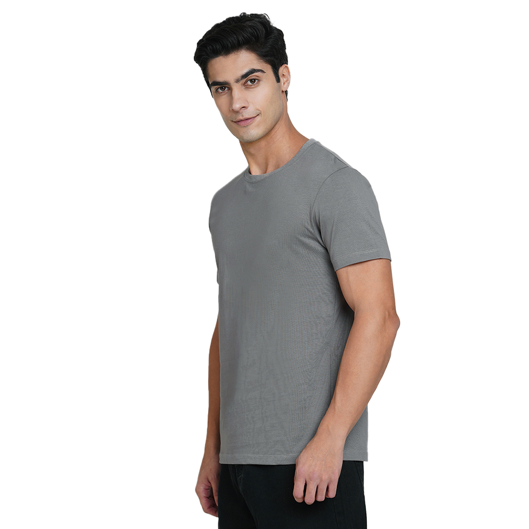 Jack&Jones Joren Round Neck Tee - Grey