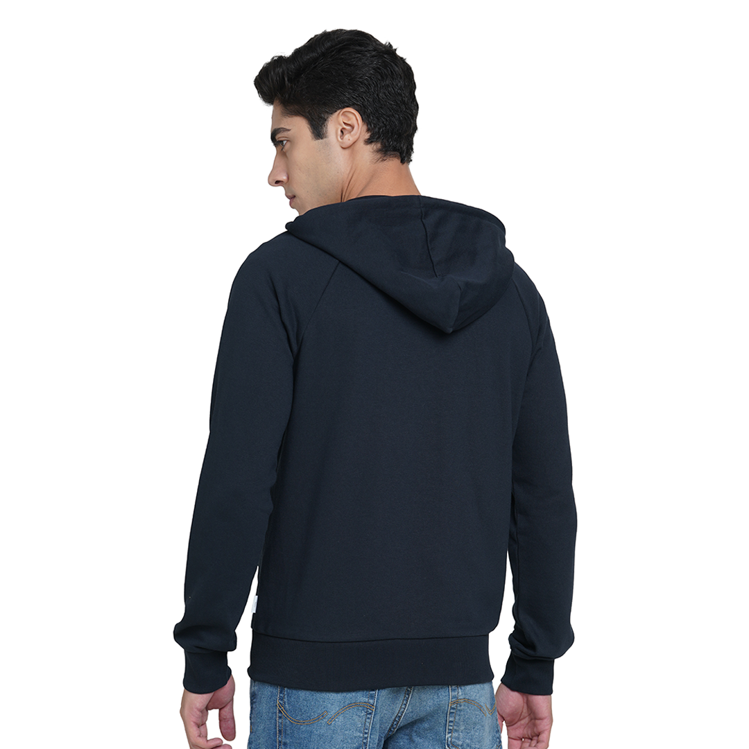 Jack&Jones Austin Hoodie Jacket - Navy Blue