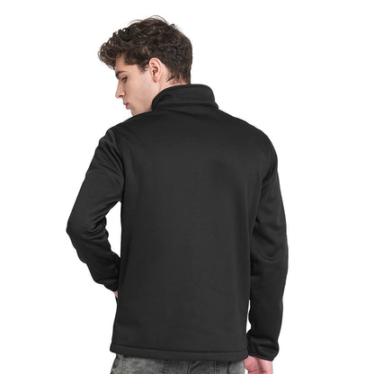 Jack&Jones Bonded Fleece Jacket - Black