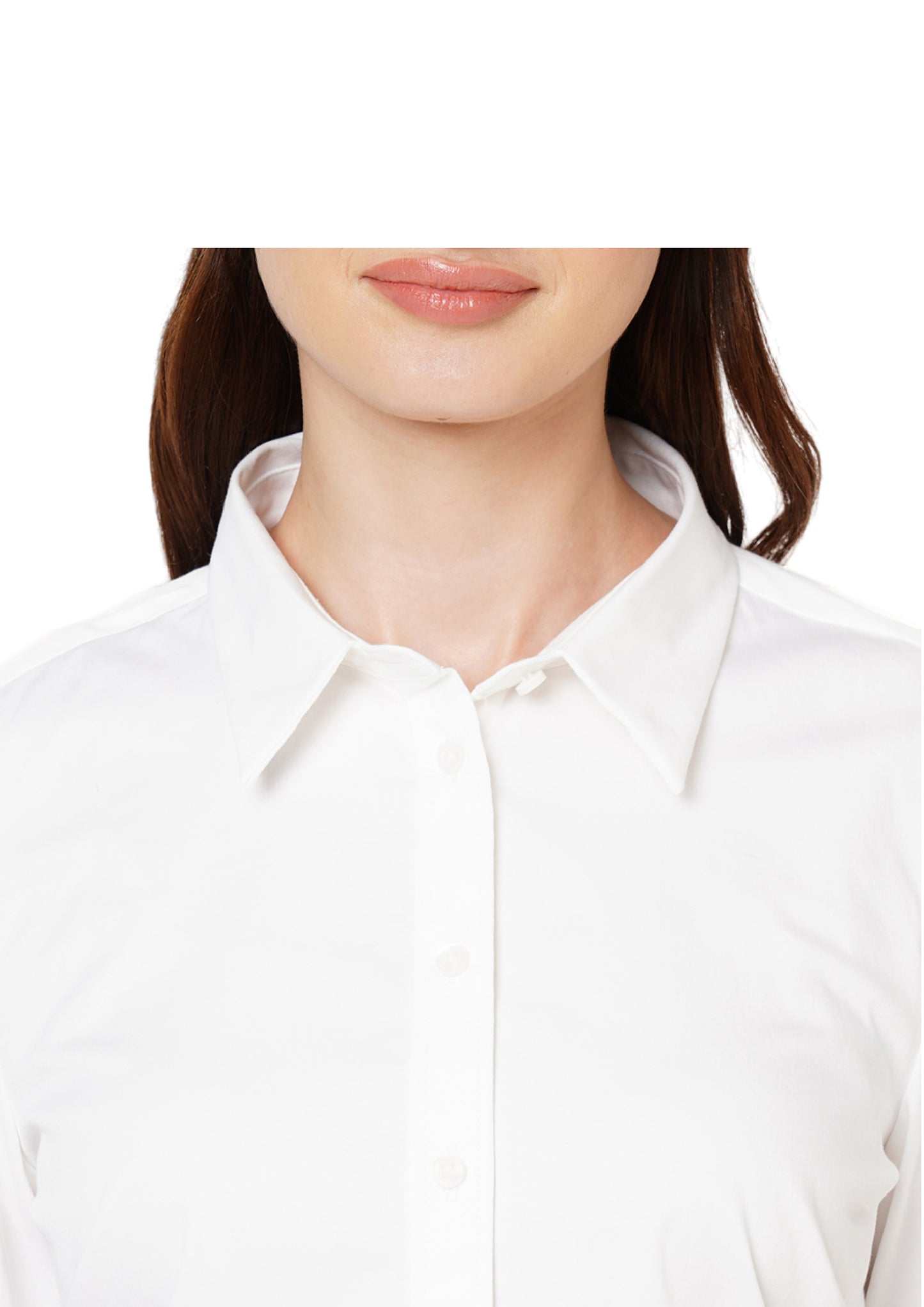 Vero Moda Carline Stretch Shirt - White