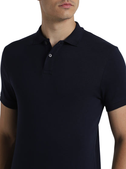 Jack&Jones - Interlock Polo - Navy Blue