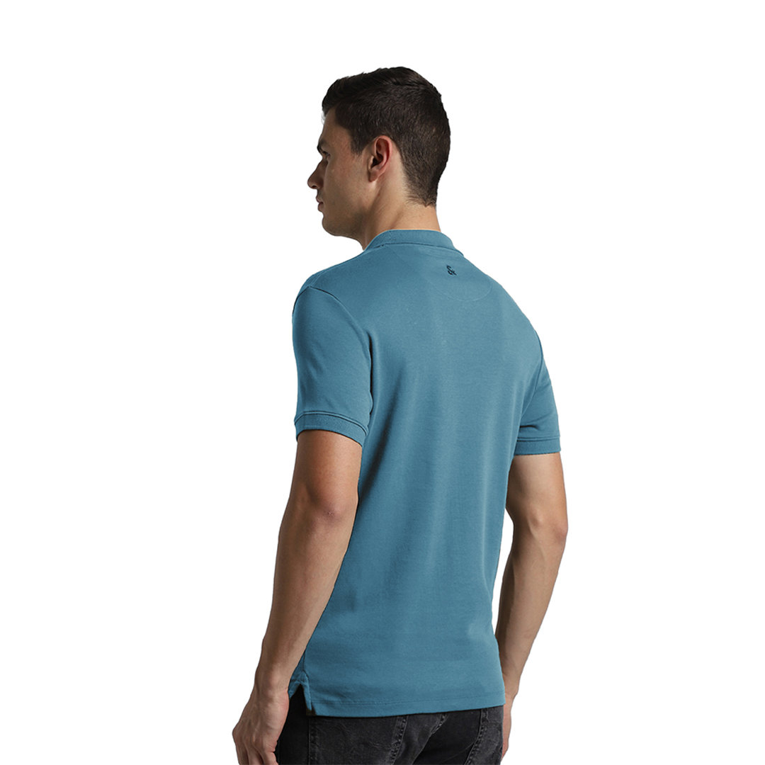 Jack&Jones - Interlock Polo - Teal Blue