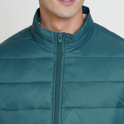 Jack&Jones -  Ethan Sleeveless Puffer Jacket - Petrol