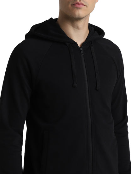 Jack&Jones Austin Hoodie Jacket - Black
