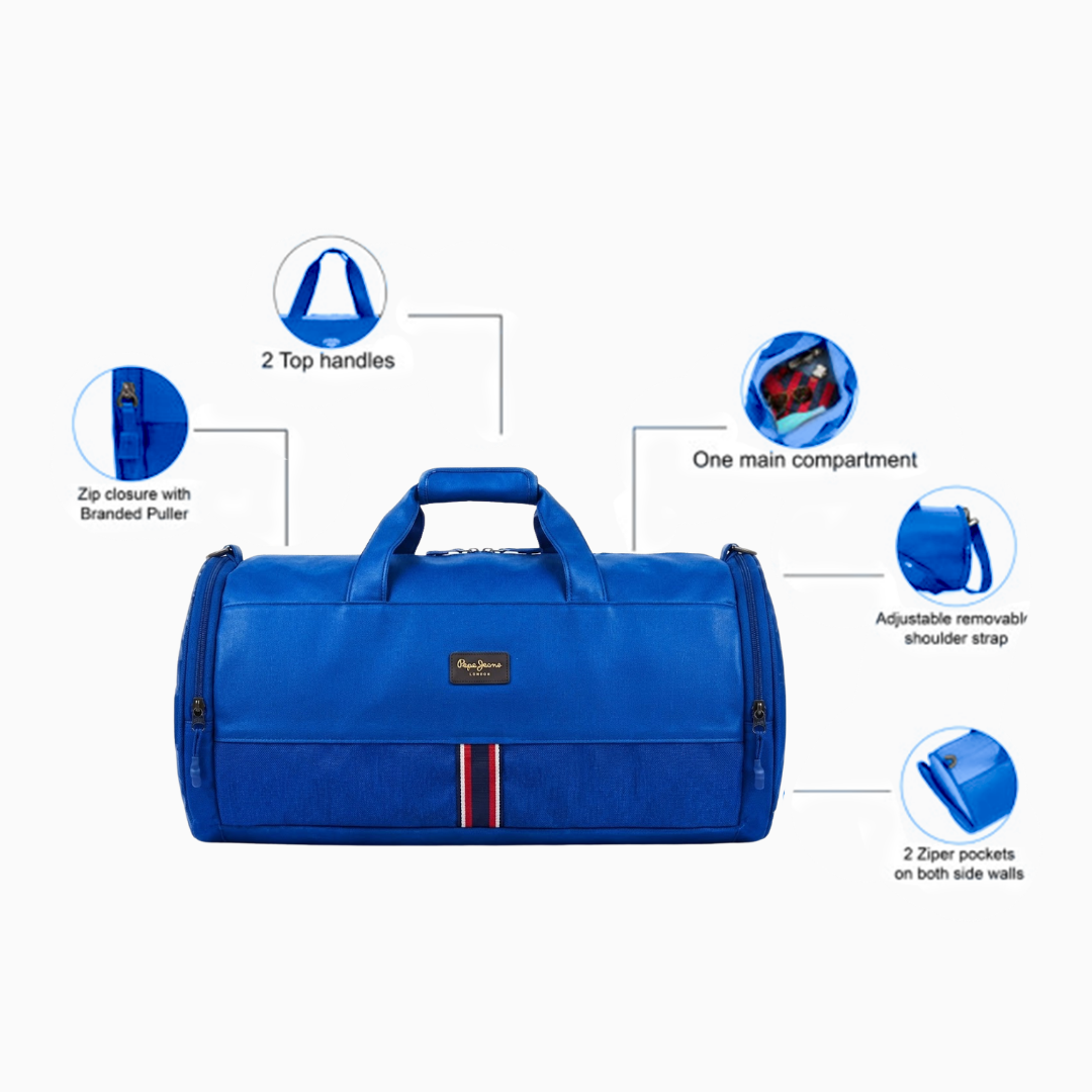 Pepe Jeans Bond Street Duffle Bag - Navy Blue