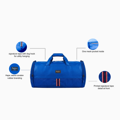 Pepe Jeans Bond Street Duffle Bag - Navy Blue