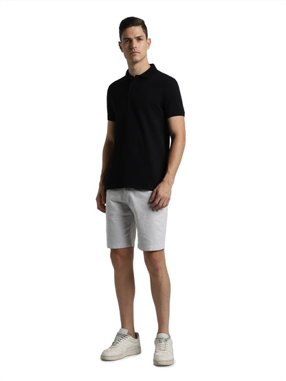 Jack&Jones Jacquard Plain Polo - Black