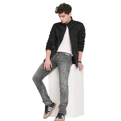 Jack&Jones Bonded Fleece Jacket - Black