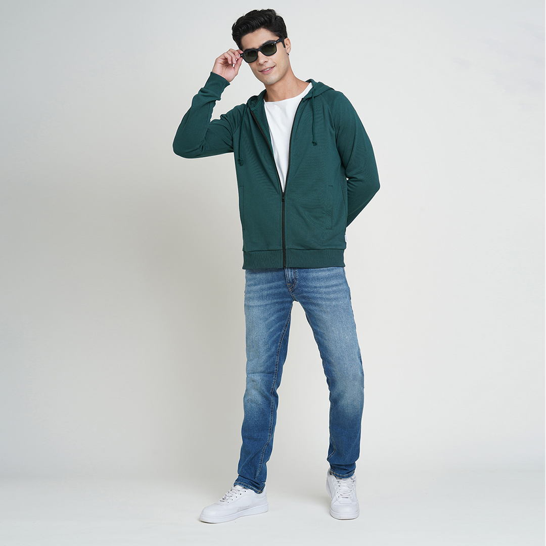Jack&Jones Austin Hoodie Jacket - Patrol