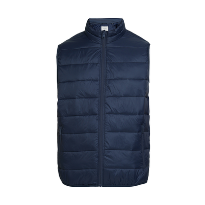 Jack&Jones -  Ethan Sleeveless Puffer Jacket - Navy Blue