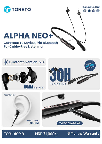 Toreto Alpha Neo+