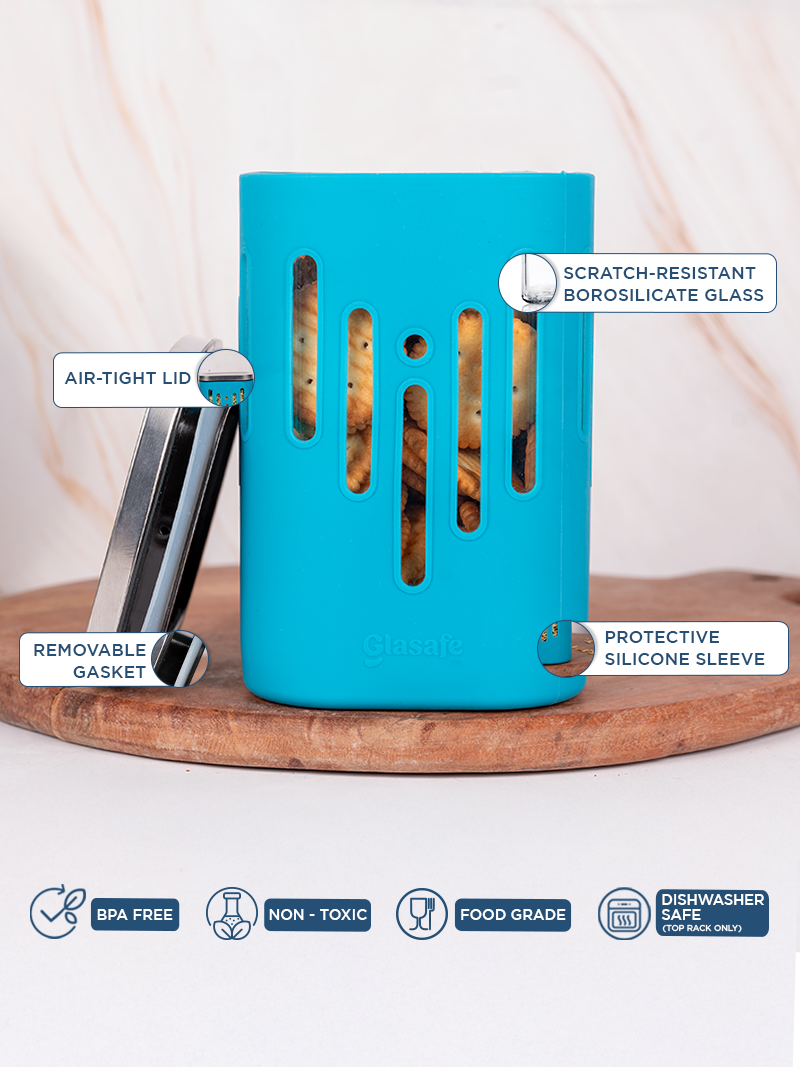 Glasafe Store 'O' Grip - 1200ml (Tranquil Teal)