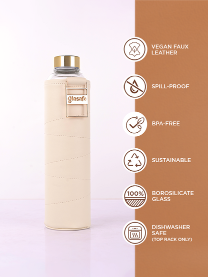 Glasafe Vego Sip 750ml- Bare Beige