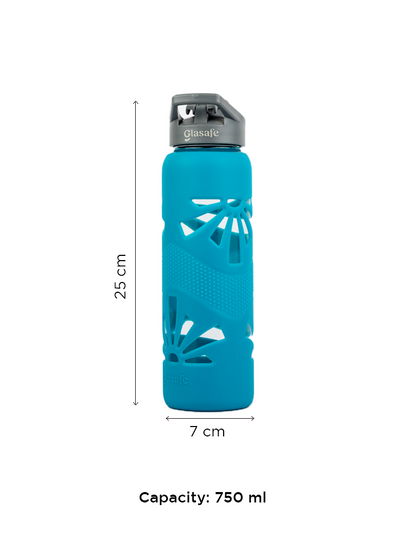 Glasafe Clear Grip 750ml - Tranquil Teal