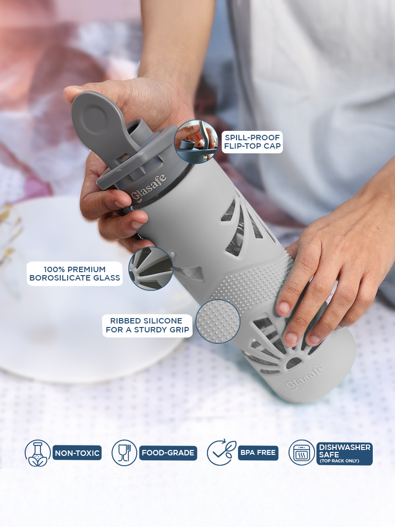 Glasafe Clear Grip 750ml - Soothing Slate