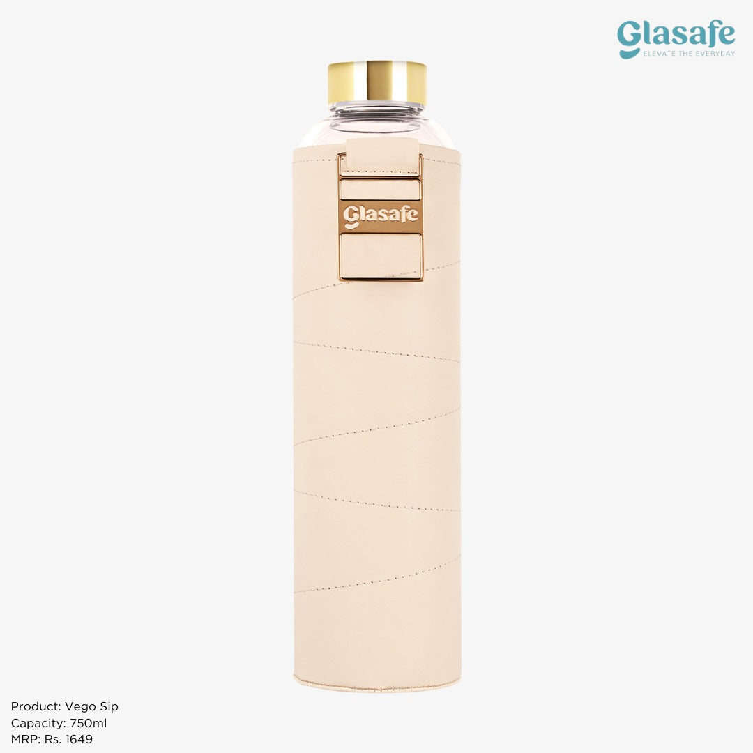 Glasafe Dual Elegance Combo (Vego Sip 750mlx2)