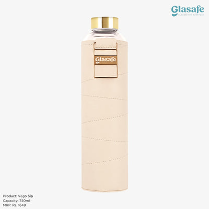 Glasafe Dual Elegance Combo (Vego Sip 750mlx2)