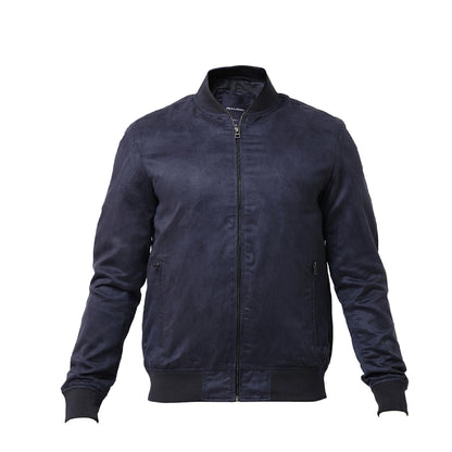 Jack&Jones Faux Suede Jacket - Navy Blue