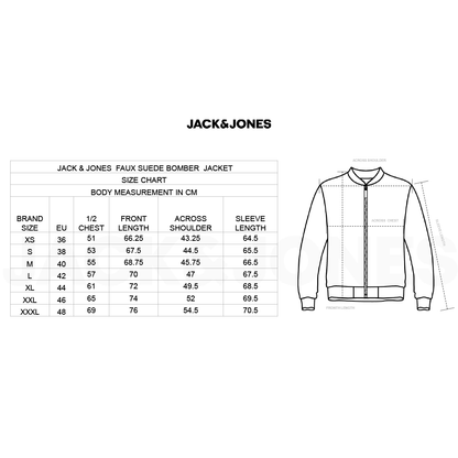 Jack&Jones Faux Suede Jacket - Wine