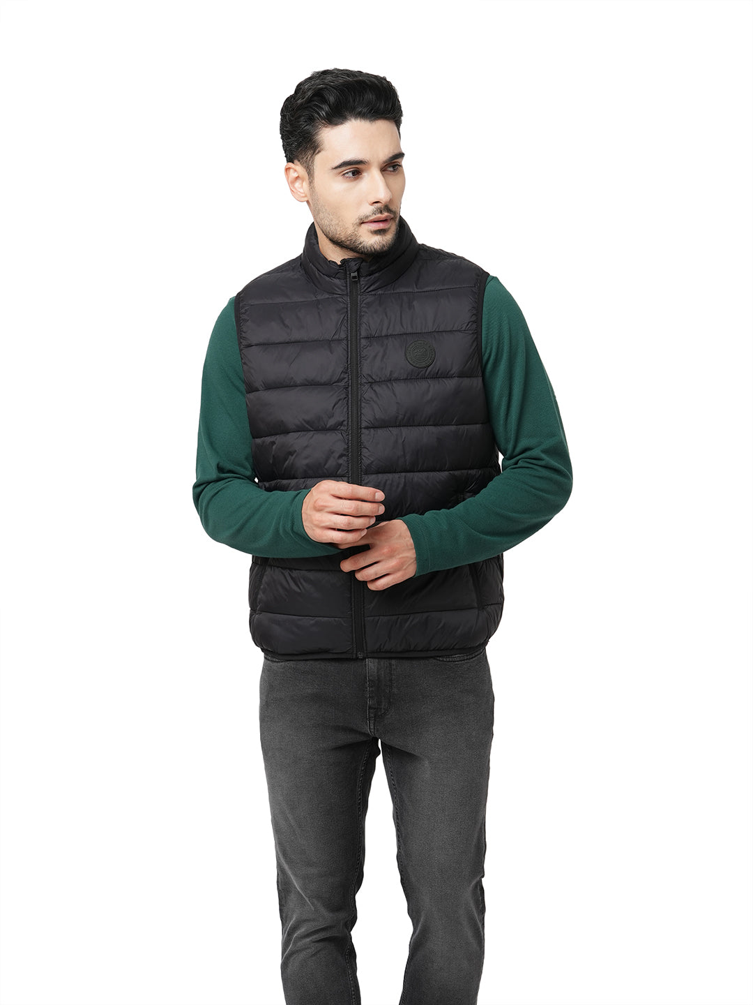 Jack&Jones -  Ethan Sleeveless Puffer jacket - Black