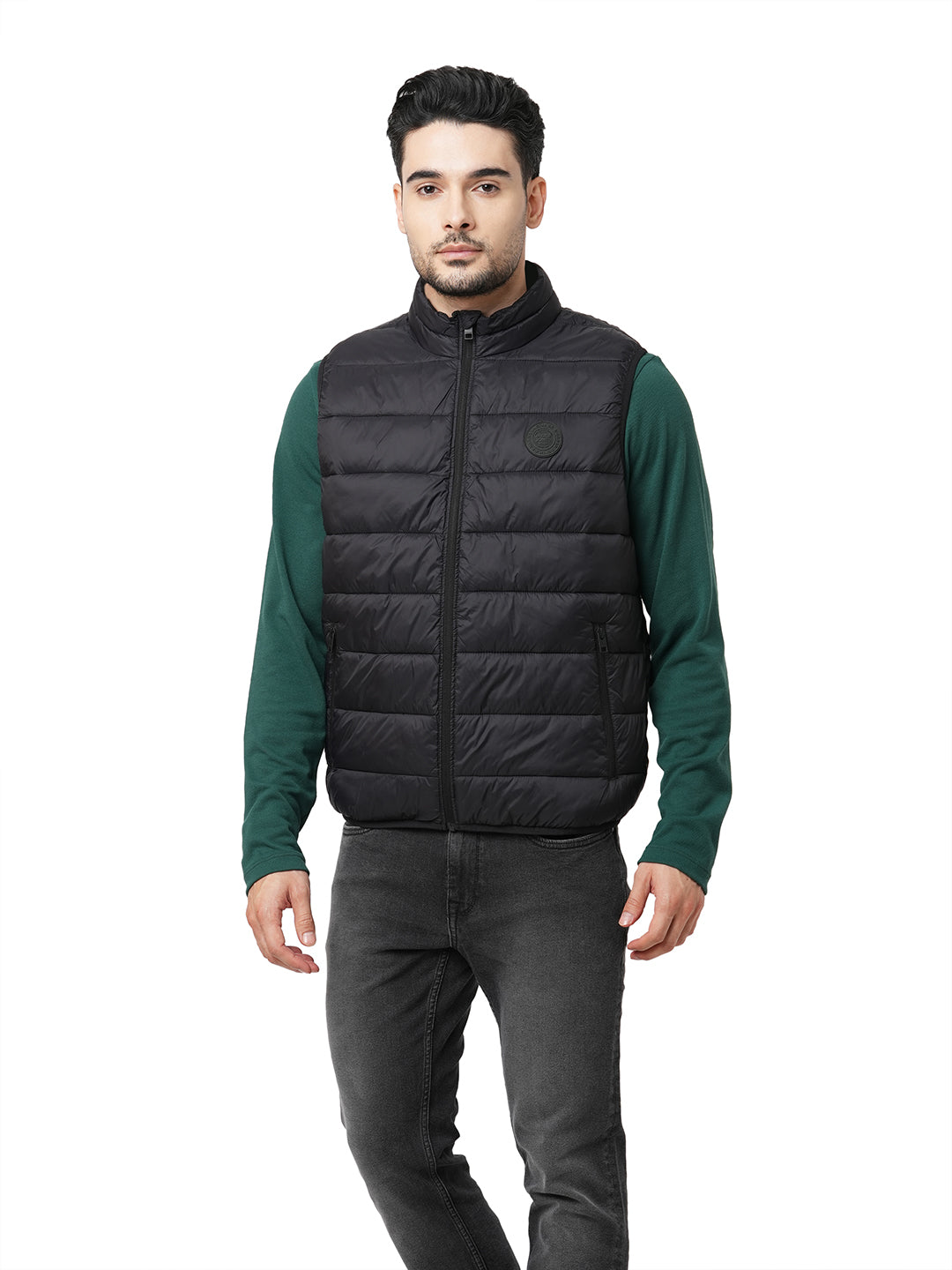 Jack&Jones -  Ethan Sleeveless Puffer jacket - Black