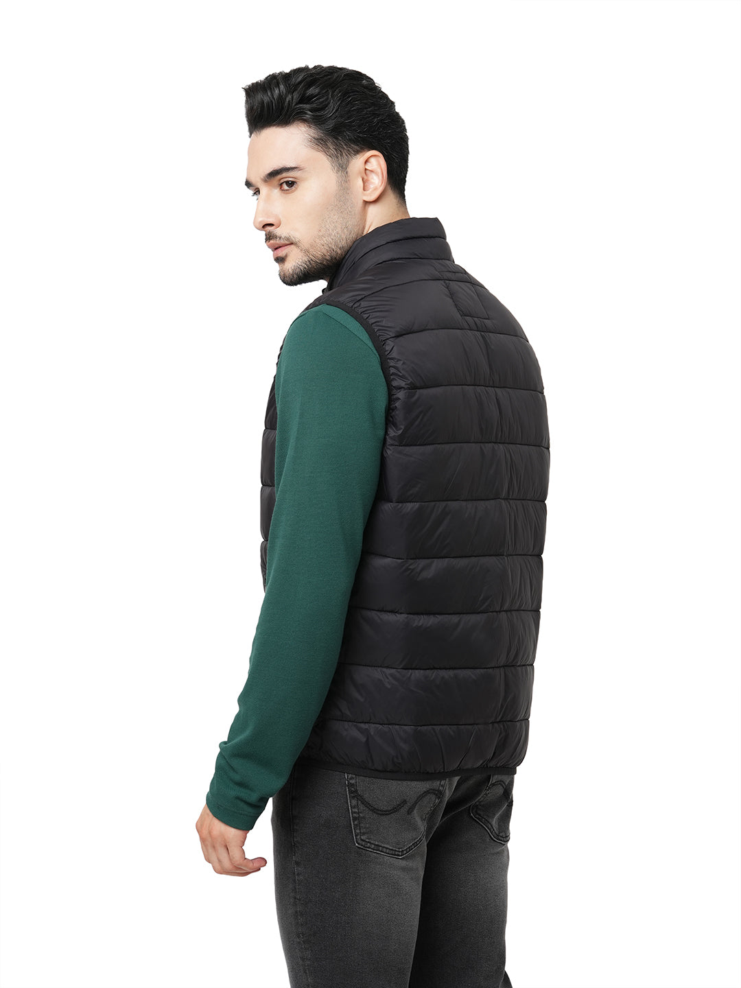 Jack&Jones -  Ethan Sleeveless Puffer jacket - Black