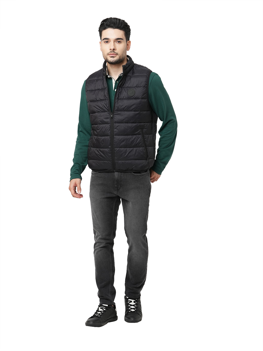 Jack&Jones -  Ethan Sleeveless Puffer jacket - Black