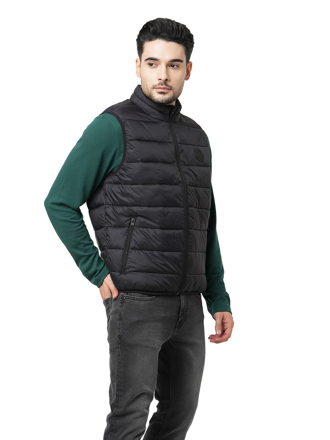 Jack&Jones -  Ethan Sleeveless Puffer jacket - Black