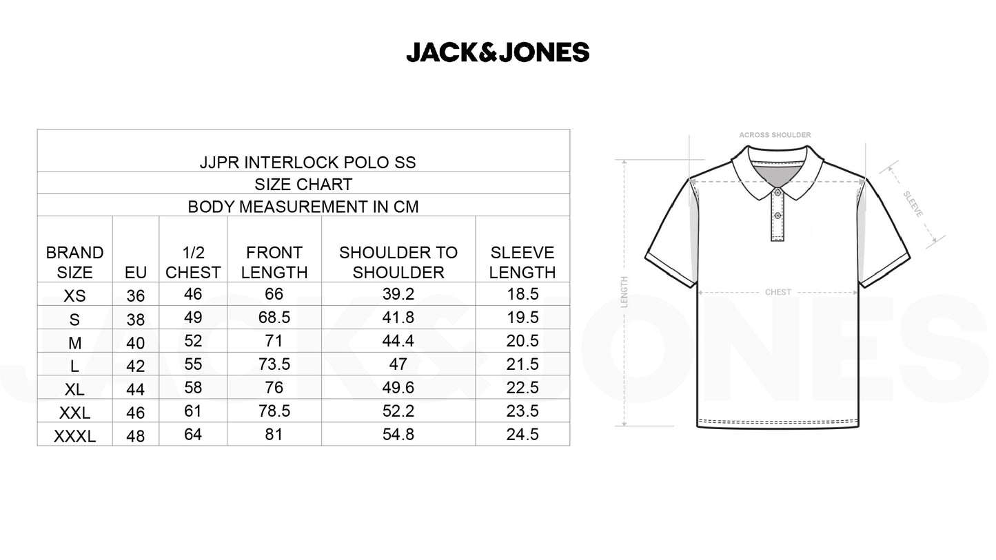 Jack&Jones - Interlock Polo - Black
