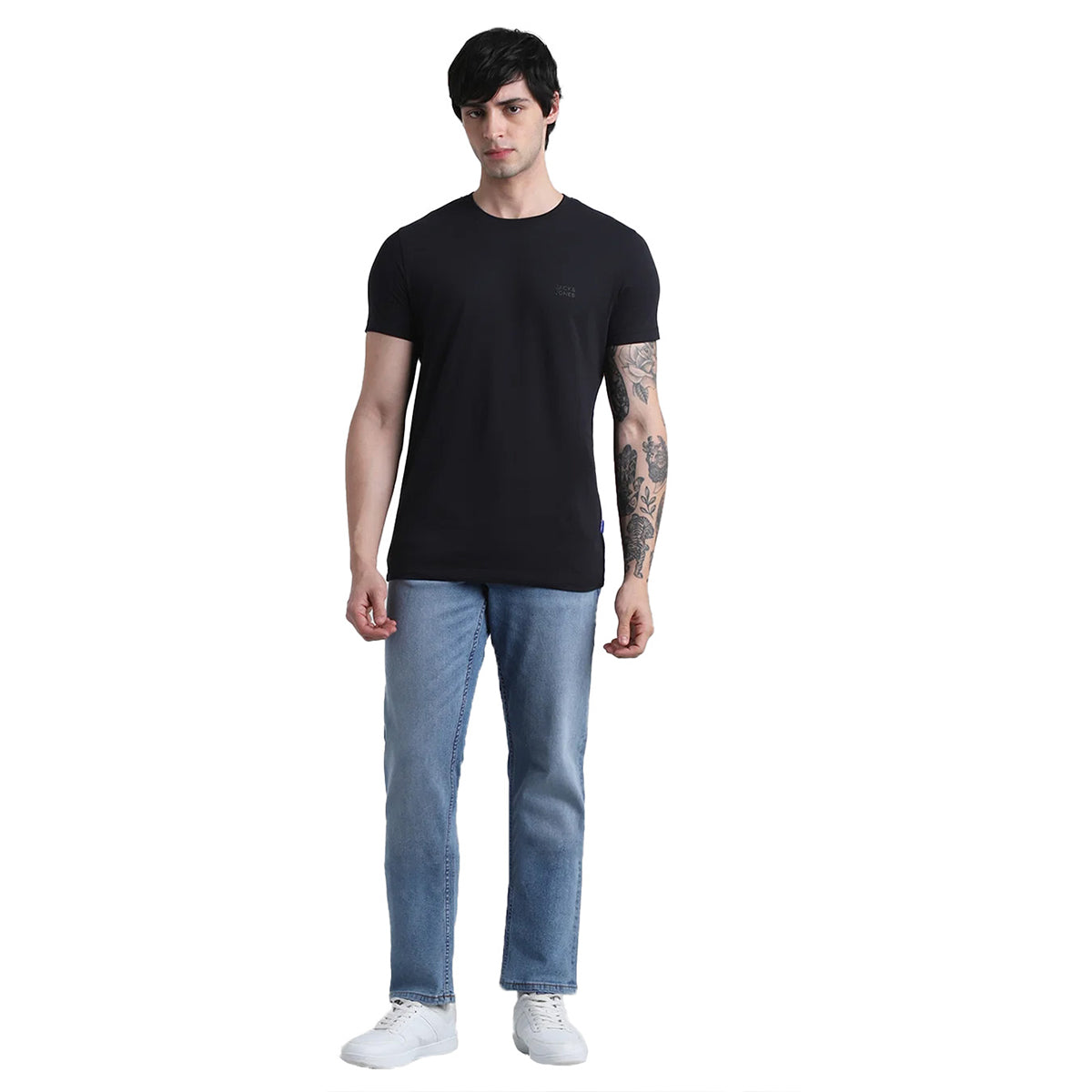 Jack&Jones Joren Round Neck Tee - Black
