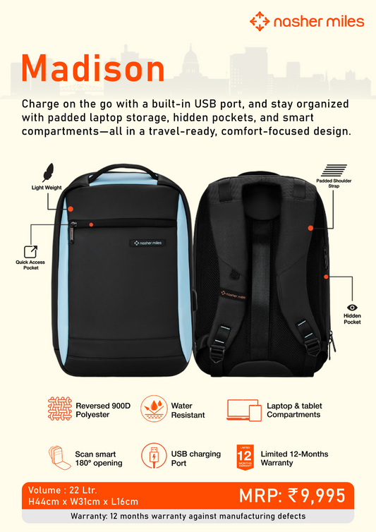 Nasher Miles Madison Backpack