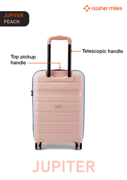 Nasher Miles Jupiter Luggage - Peach