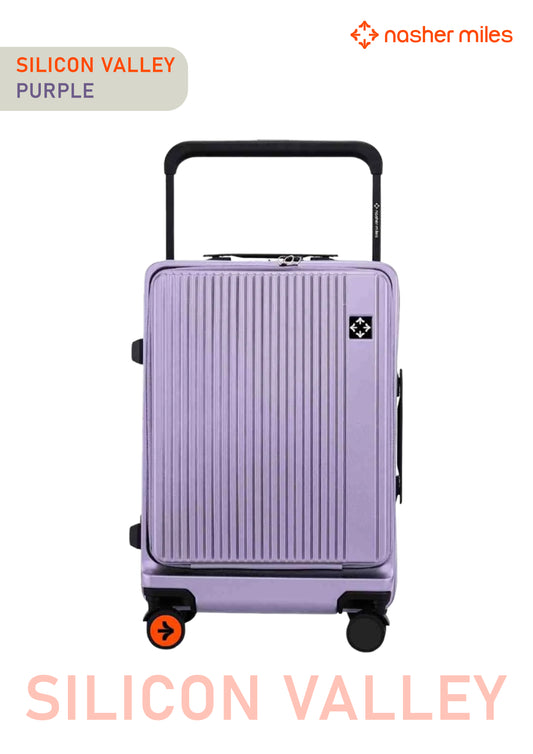 Nasher Miles Silicon Valley Luggage - Purple