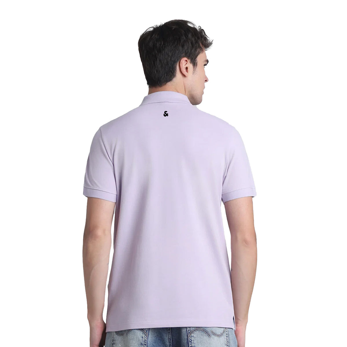 Jack&Jones Solid/Plain Polo - Lavender Fog Purple