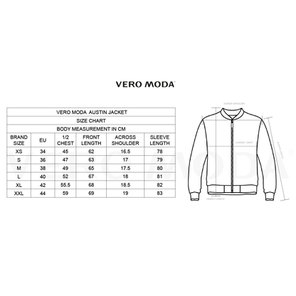 Vero Moda Austin Jacket - Navy Blue
