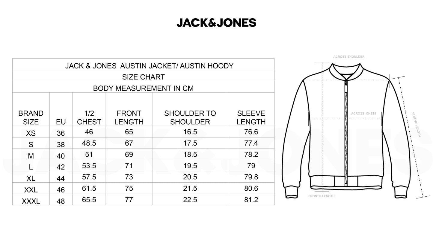 Jack&Jones Austin Hoodie Jacket - Black