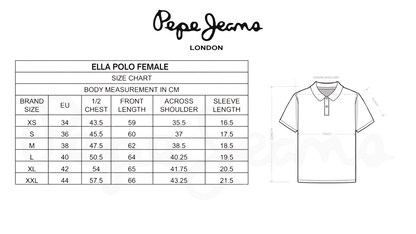Pepe Jeans Ella Polo - Navy Blue