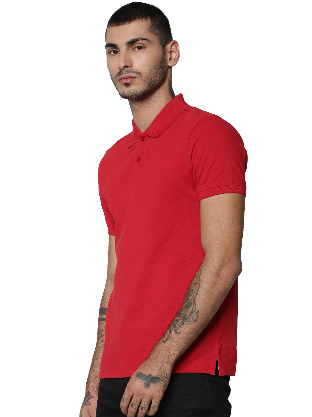 Jack&Jones Solid/Plain Polo - Red