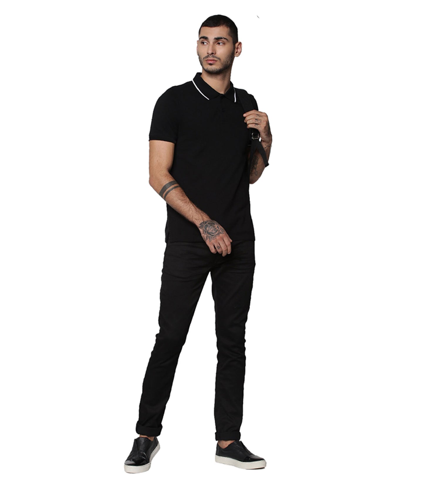 Jack&Jones Cool Max Polo - Black